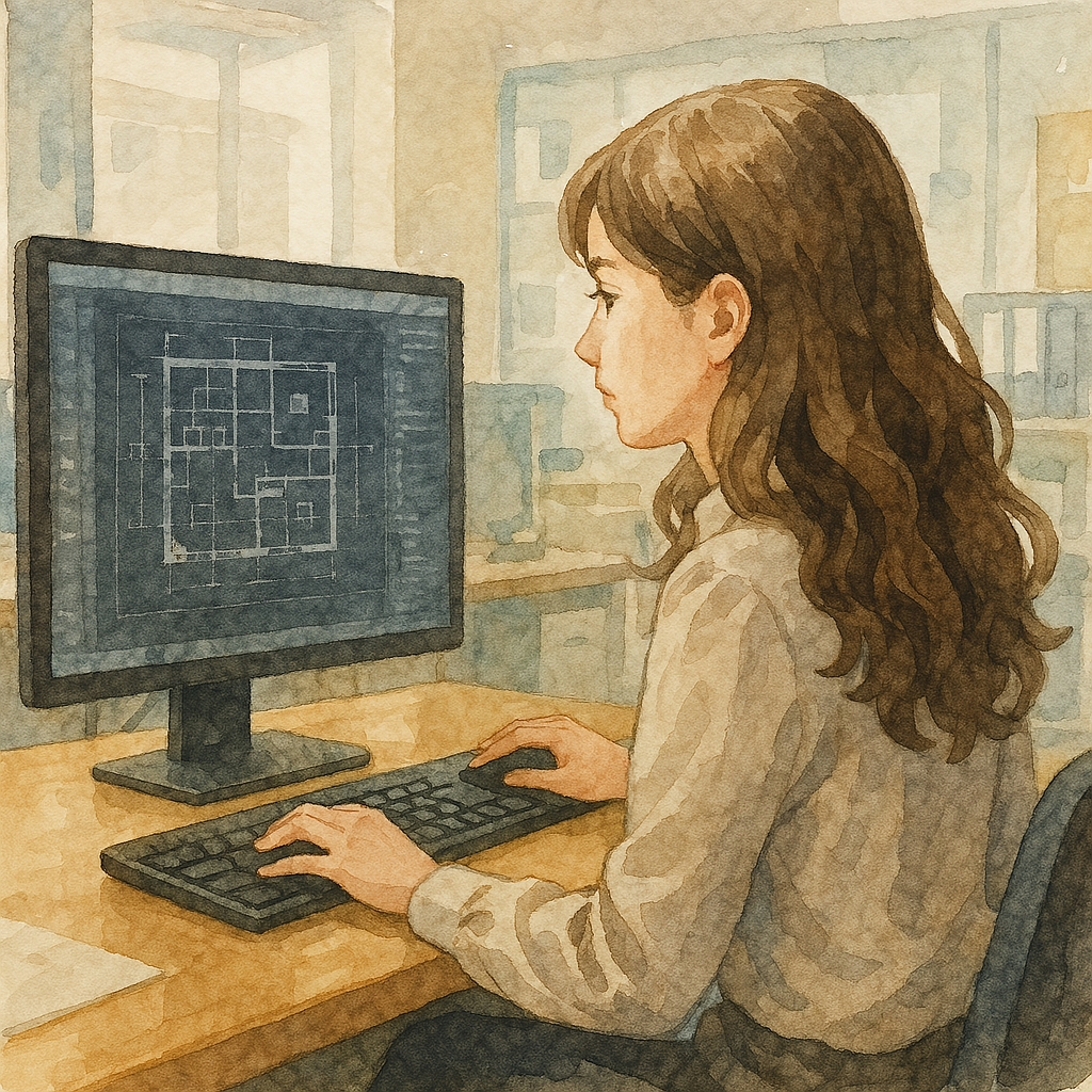 CADオペレータのお仕事