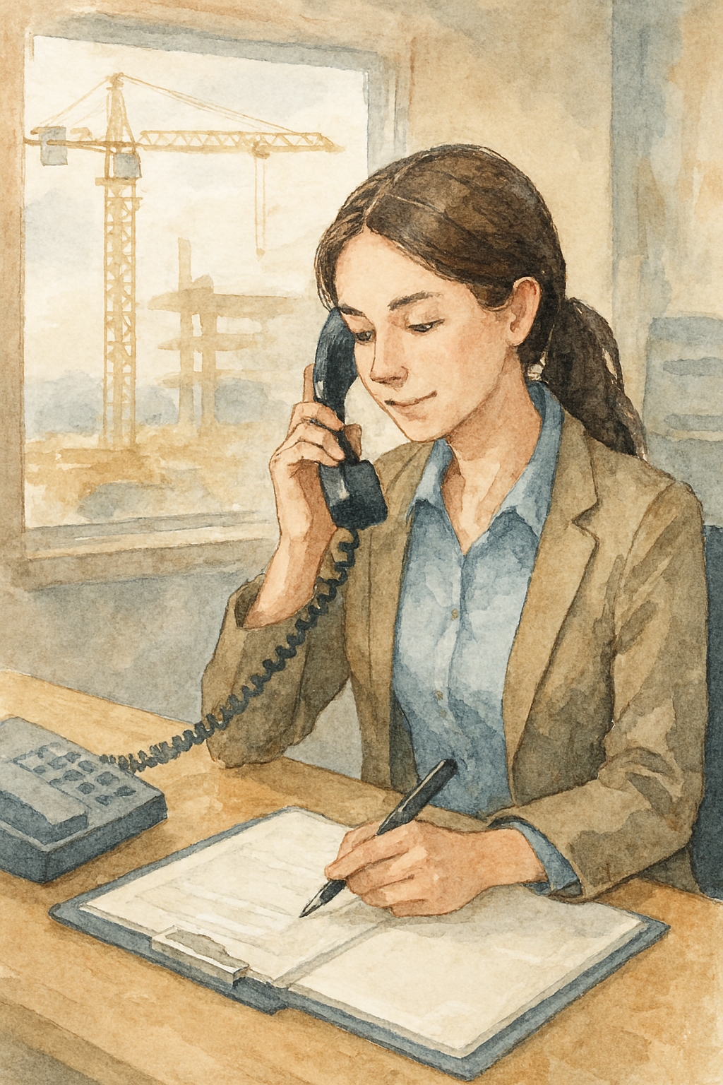 現場事務員のお仕事