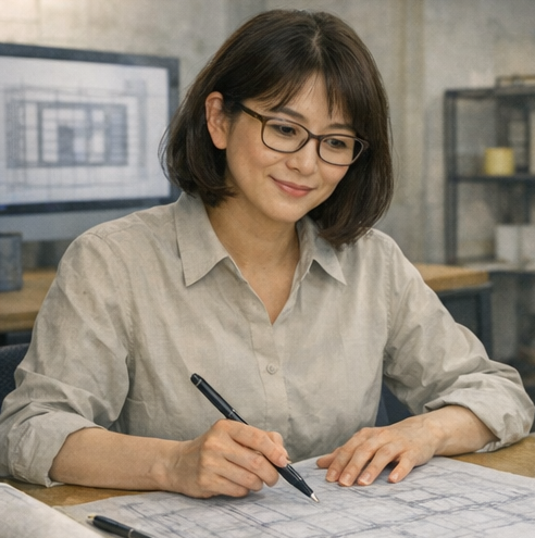 設計職（建築設計）のお仕事